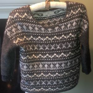 Ann Taylor Loft Sweater 3/4 sleeves Small